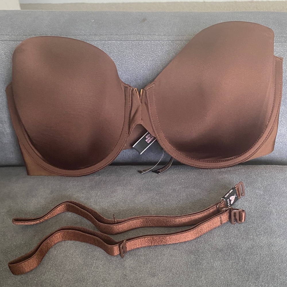 Victoria's Secret Chocolate Strapless Bra